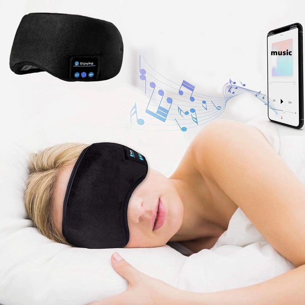 Máscara de dormir Ultra Sleep com Fone Embutido bluetooth