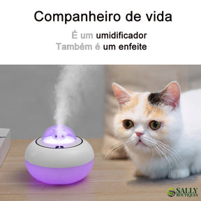 Umidificador/ aromatizador Gatinho