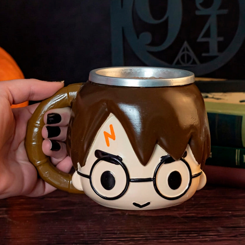 Caneca 3D Harry Potter