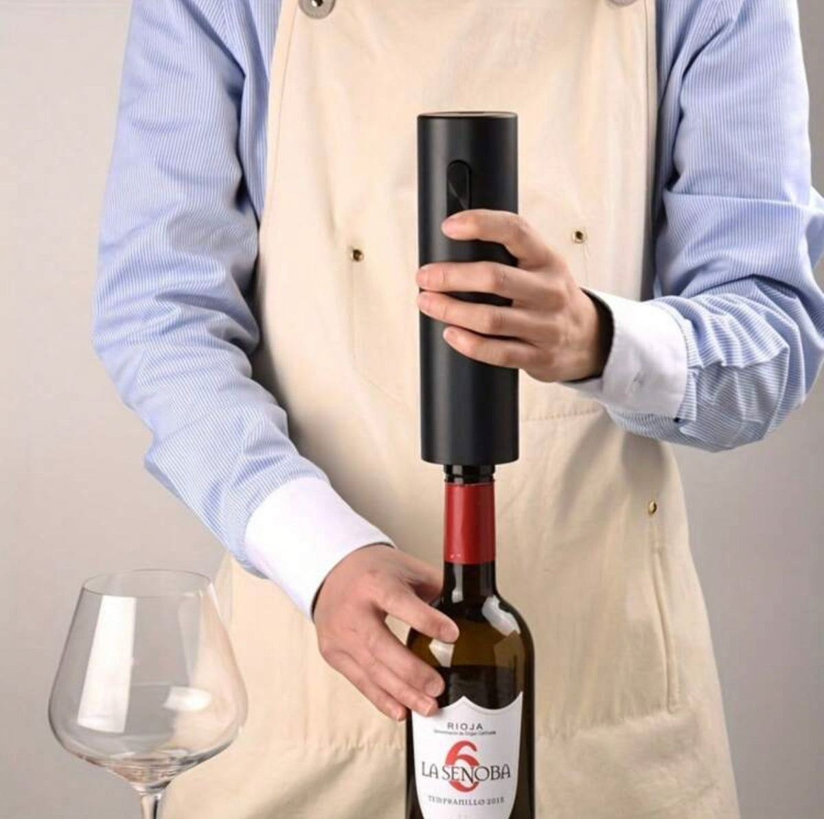 Abridor de vinhos automático