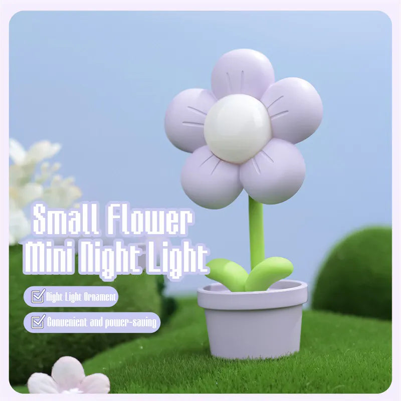 Mini Luminária LED Flor