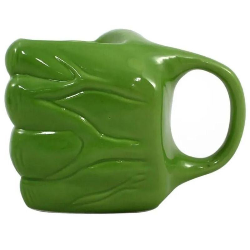 Caneca Multiuso Porcelana 3D Hulk - Casa Tauri