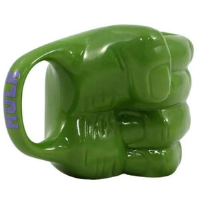 Caneca Multiuso Porcelana 3D Hulk - Casa Tauri