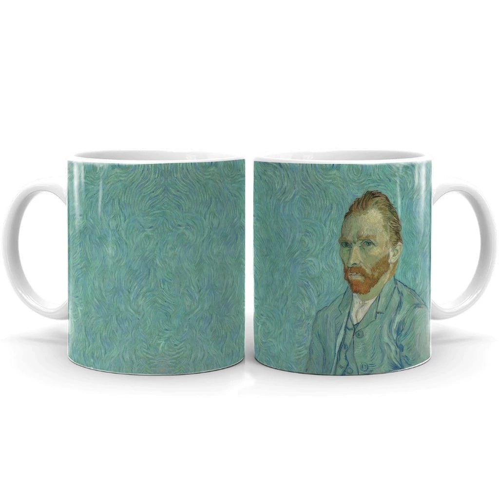 Caneca Porcelana Vincent Van Gogh Autoretrato Impressionismo - Casa Tauri