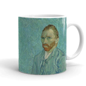 Caneca Porcelana Vincent Van Gogh Autoretrato Impressionismo - Casa Tauri