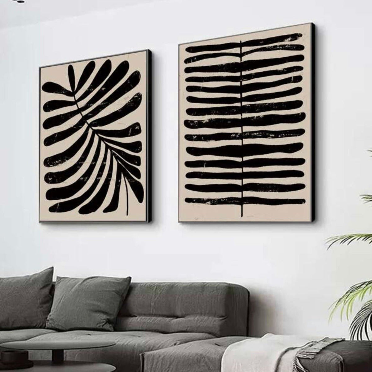 Conjunto 2 Peças Pôsteres Decorativos - Casa Tauri