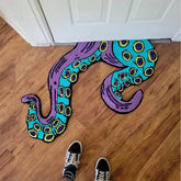 KRAKEN TENTACLES RUG Entrance Doormats Octopus Home Bedroom Decorative Living Room Bathroom Rug Kitchen Carpet - Casa Tauri