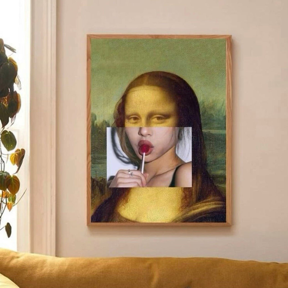 Pôster Decorativo Monalisa - Casa Tauri