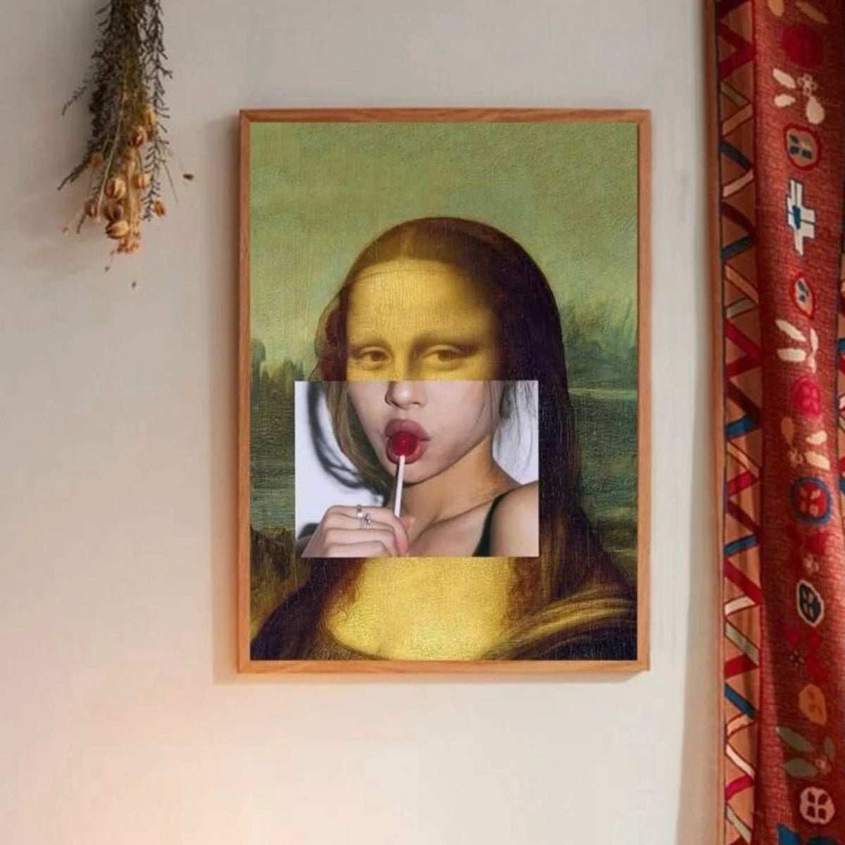 Pôster Decorativo Monalisa - Casa Tauri