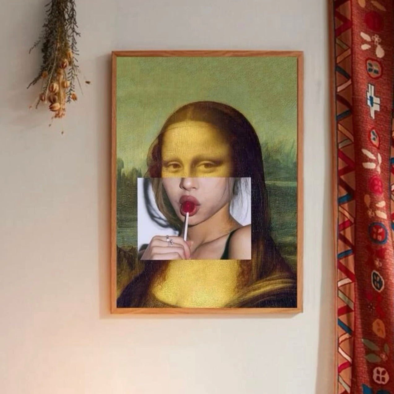 Pôster Decorativo Monalisa - Casa Tauri