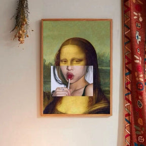 Pôster Decorativo Monalisa - Casa Tauri